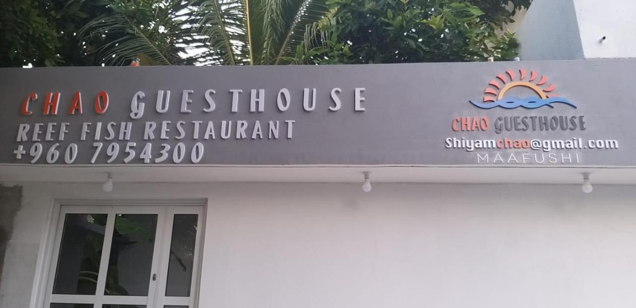 Chao Guest House Maafushi Exterior photo